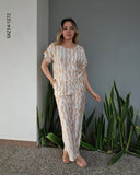 Set de blusa y pantalon black and white N 1272