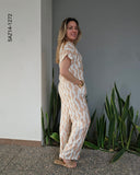 Set de blusa y pantalon black and white N 1272
