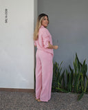 Set de blusa camisera y pantalon P 2338