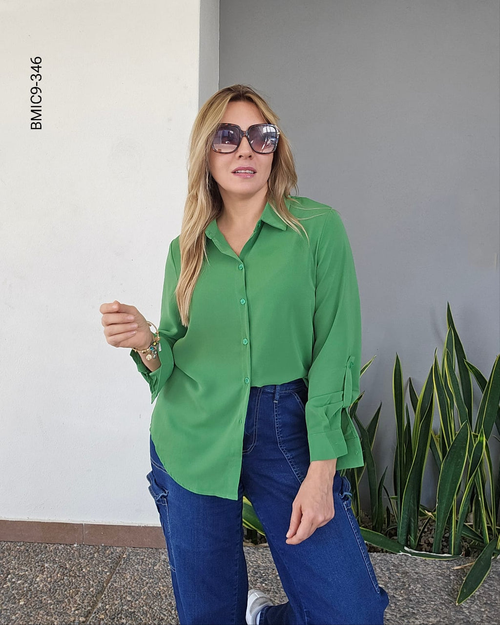 Blusa camisera manga larga I 346