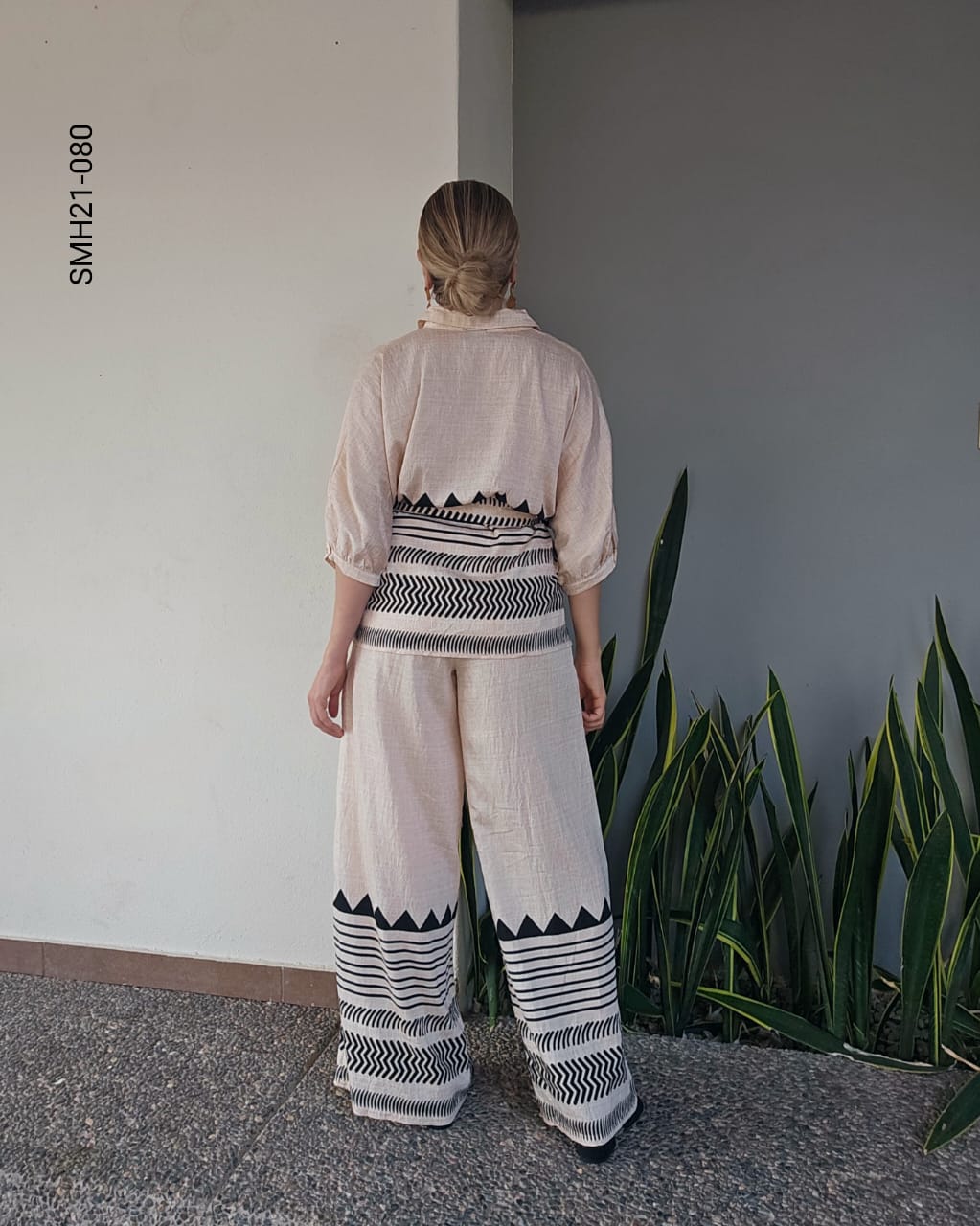 Set de Blusa camisera y pantalon U 080