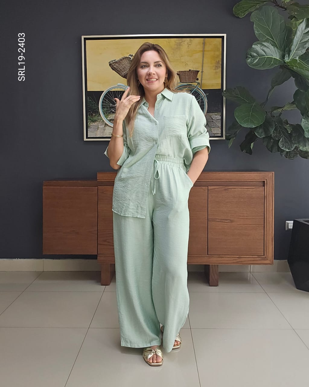 Set blusa y pantalon S 2403