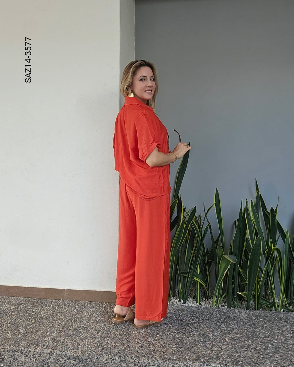 Set de blusa y pantalon N 3577