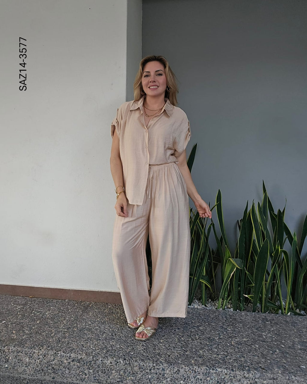 Set de blusa y pantalon N 3577