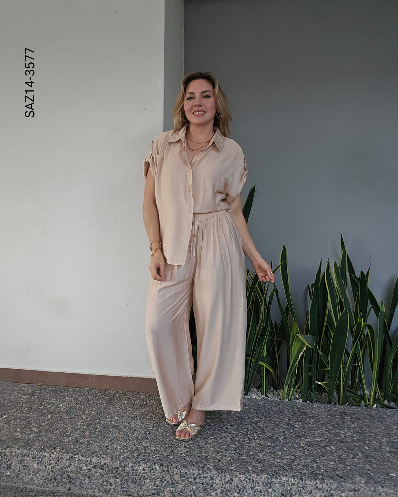 Set de blusa y pantalon N 3577