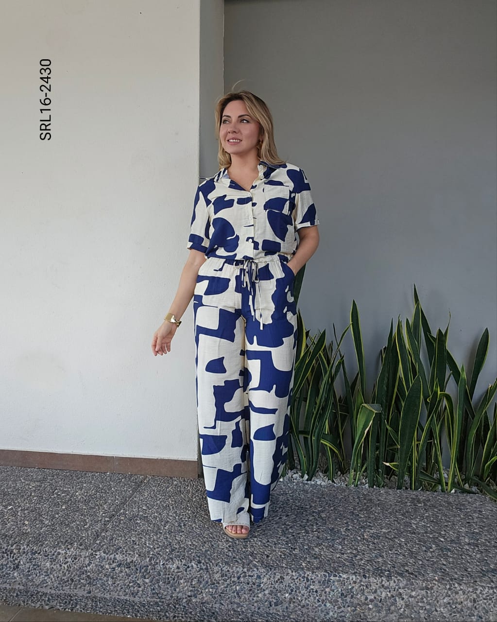 Set de blusa y pantalón P 2430