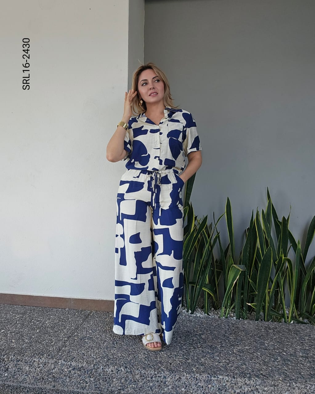 Set de blusa y pantalón P 2430