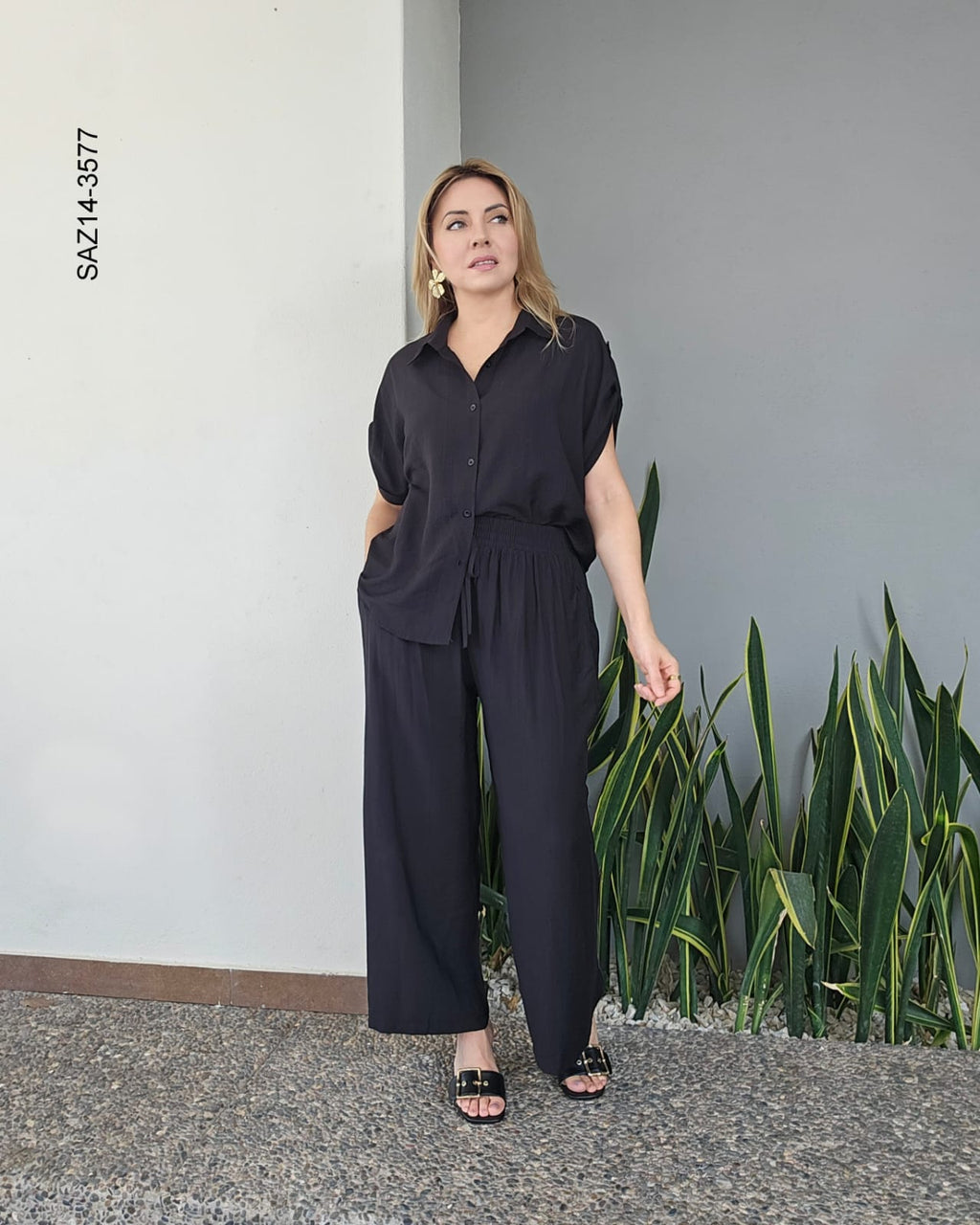 Set de blusa y pantalon N 3577