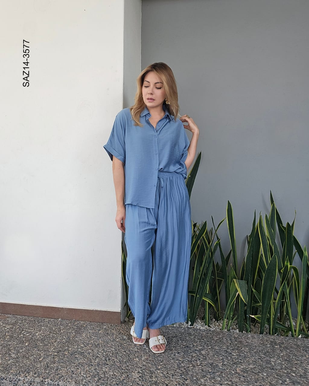 Set de blusa y pantalon N 3577