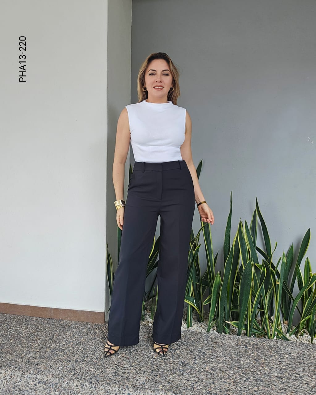 Pantalon de vestir corte recto M 220