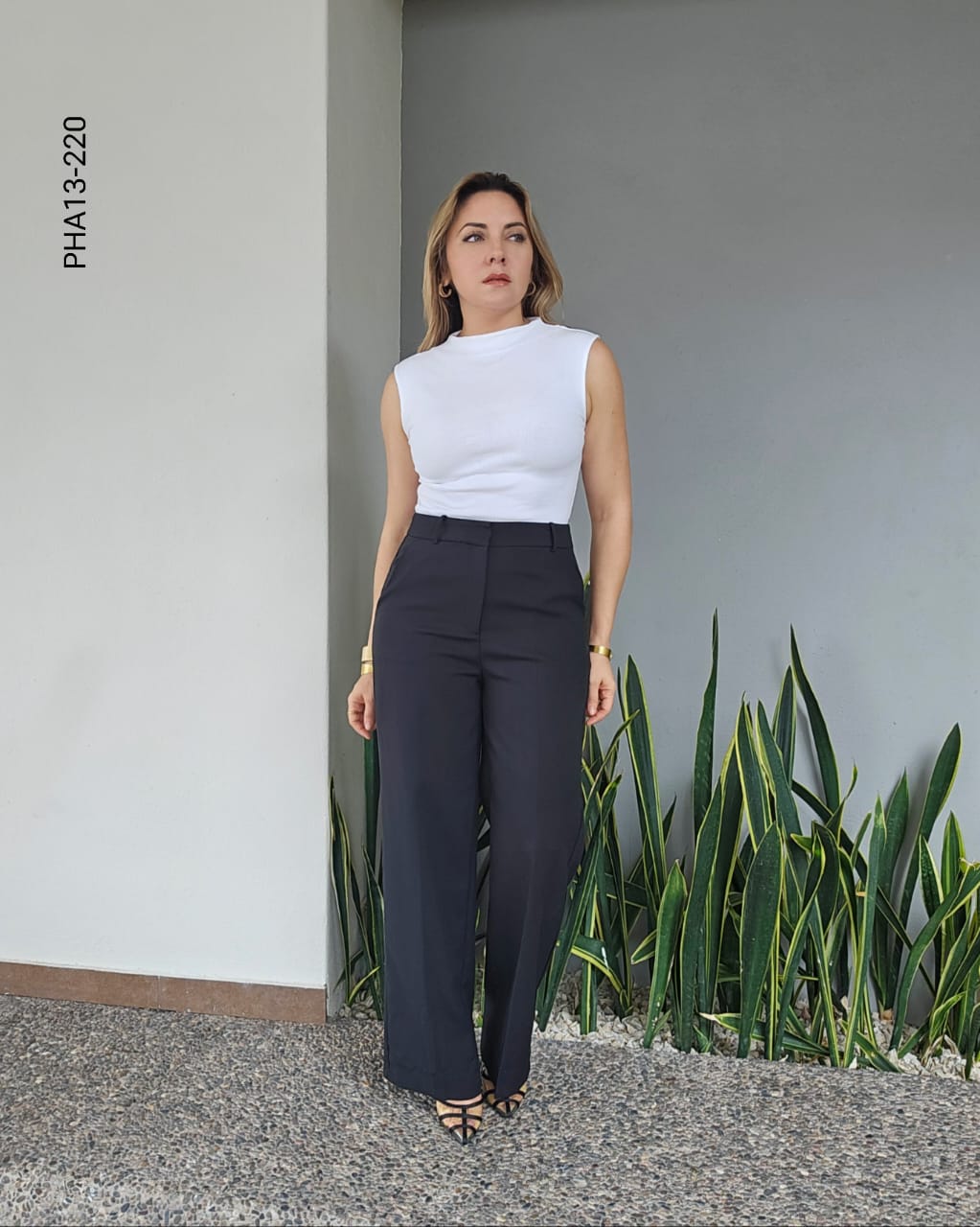 Pantalon de vestir corte recto M 220