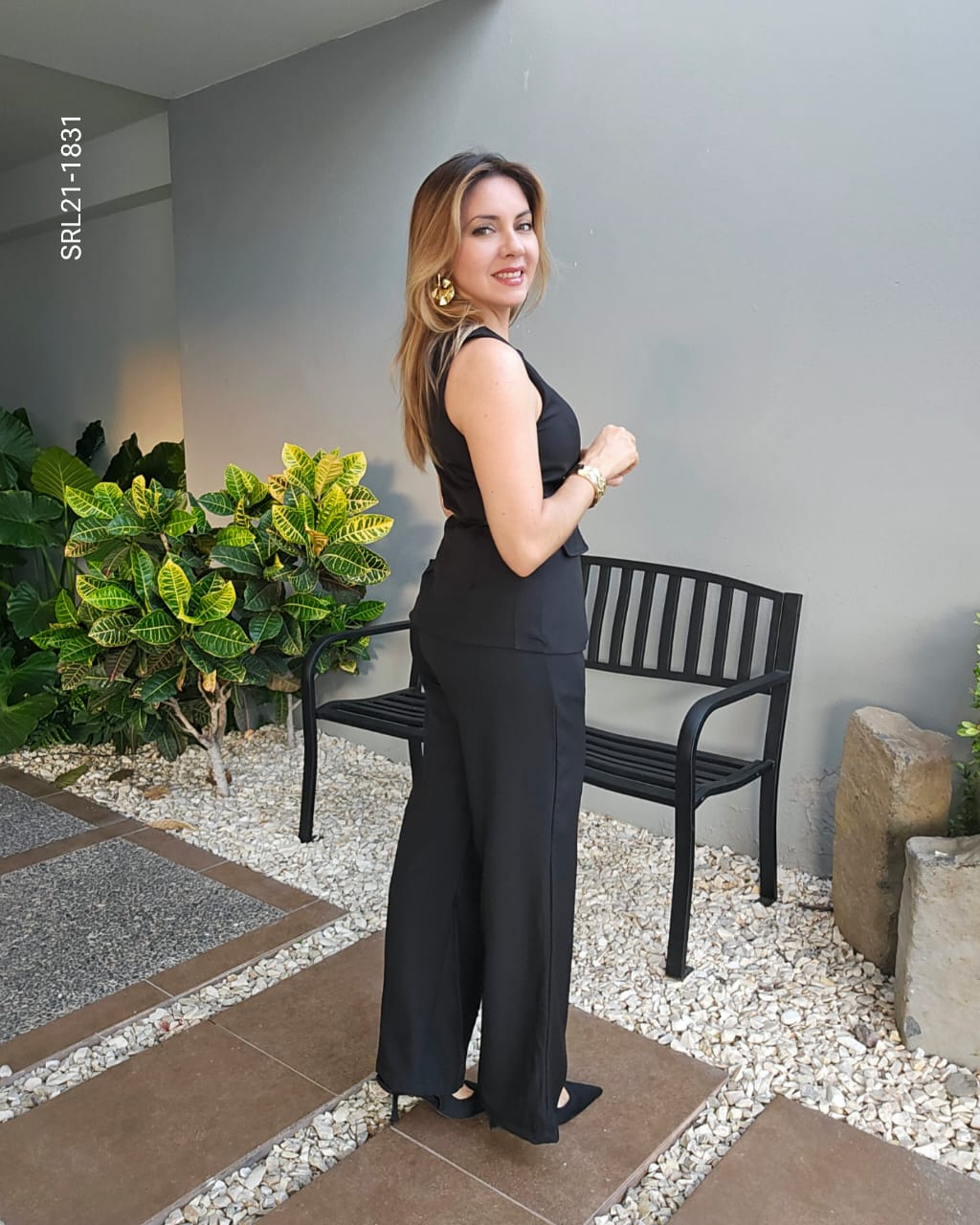 Set chaleco botones y pantalon U 1831