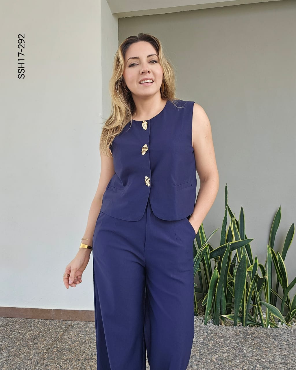 Set  de chaleco y pantalón Q 292