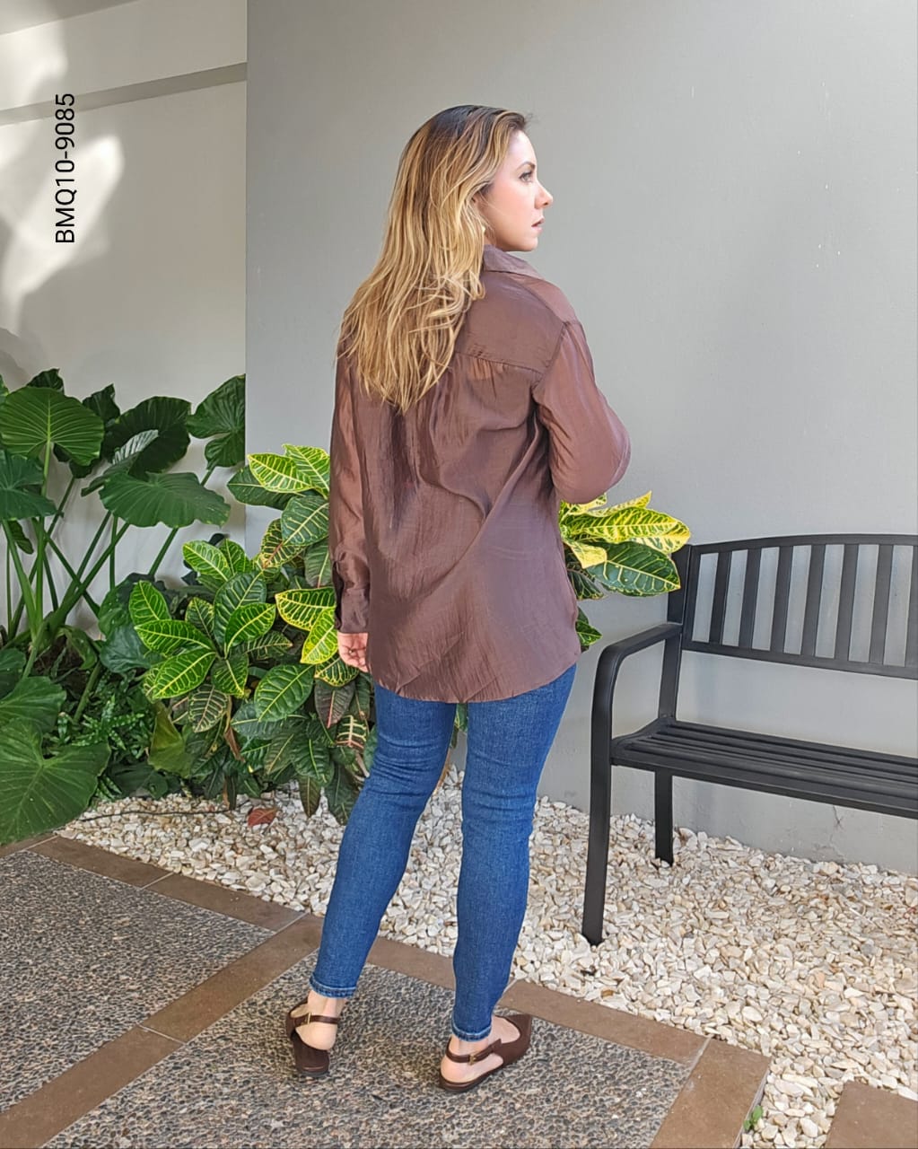 Conjunto de blusa manga larga J 9085