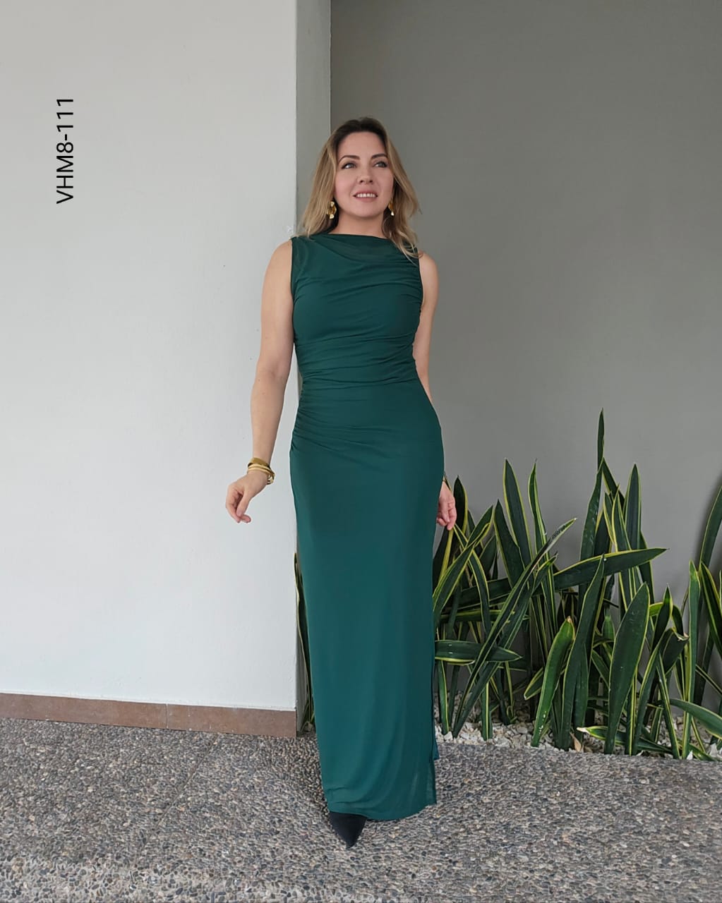 Vestido de noche sin mangas H 111