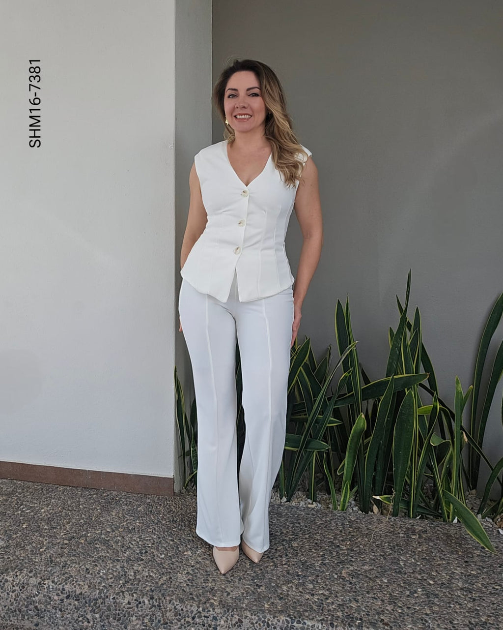 Set de chaleco y pantalón  P 7381