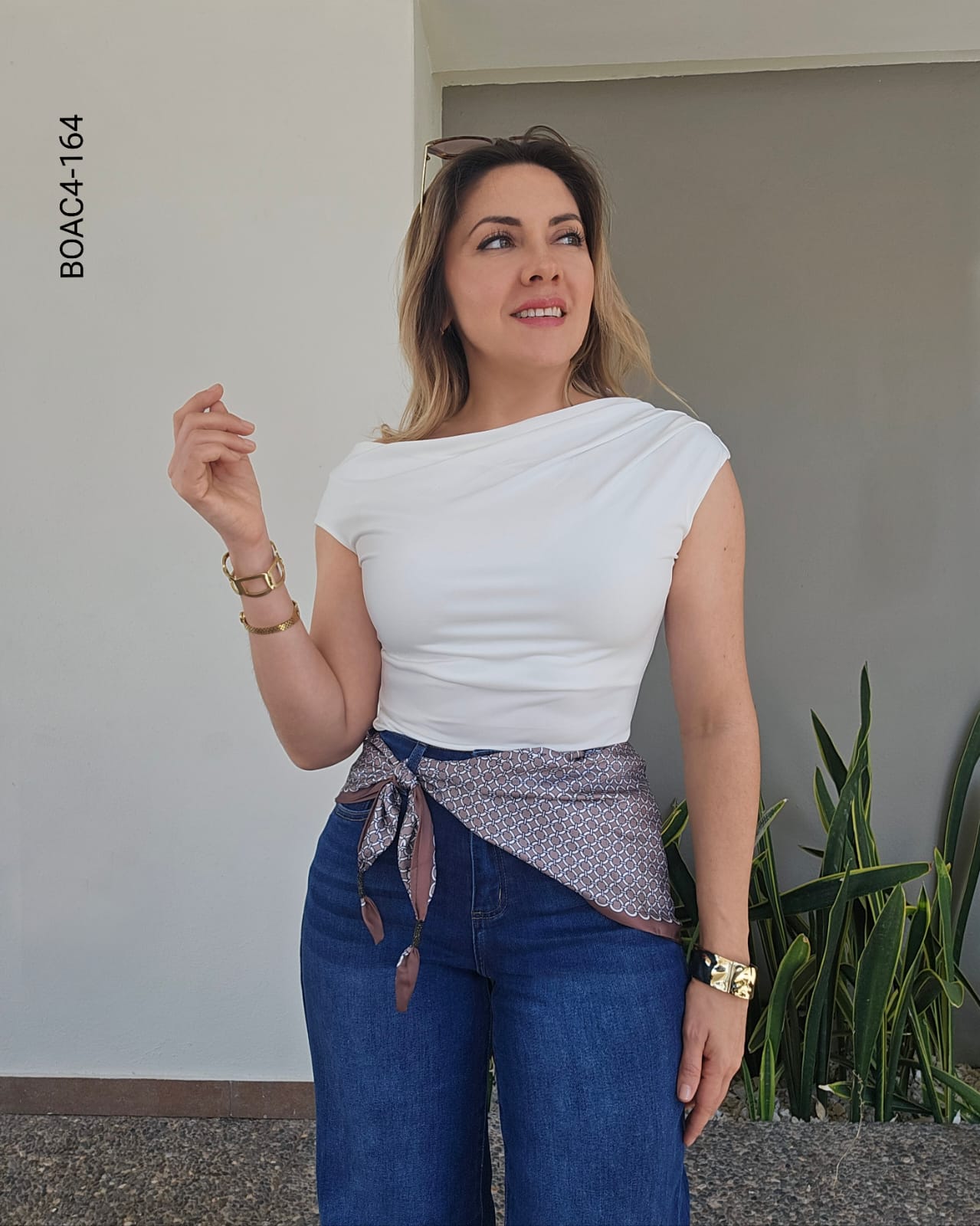 Body mangas cortas cap sleeve D 164