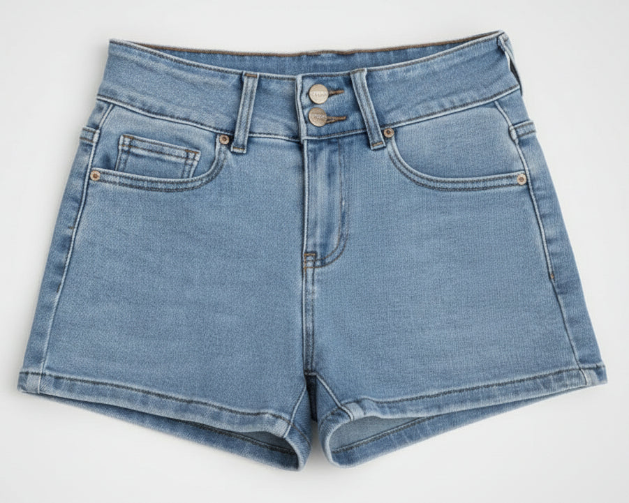 Short de mezclilla tiro alto J 834