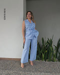 Set chaleco largo y pantalón R 4616