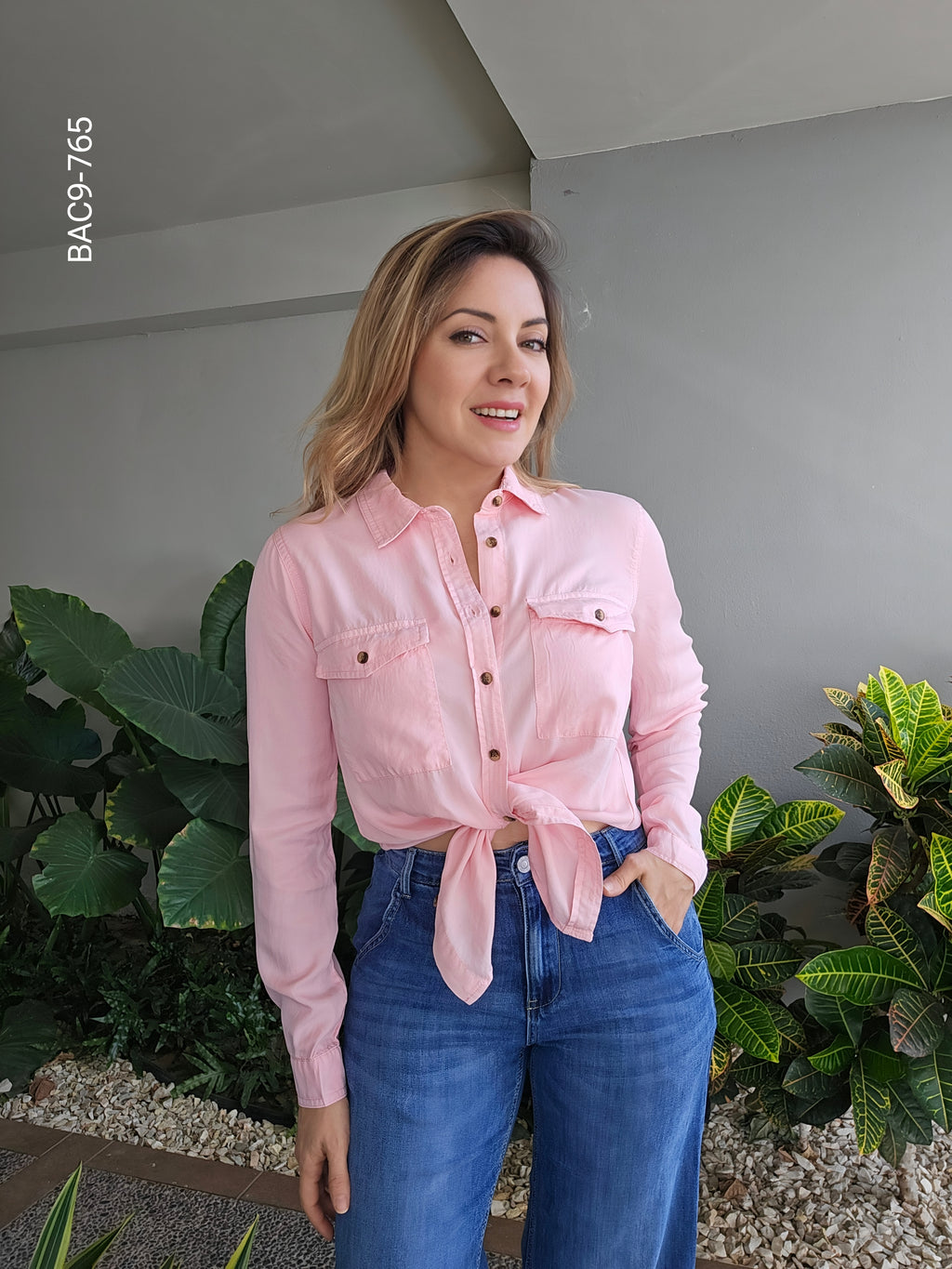Blusa camisera  I 765